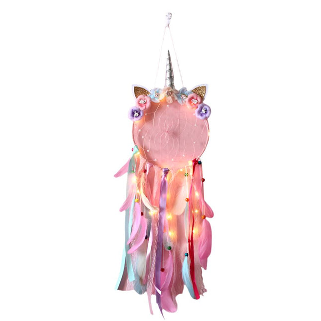 Dream Catcher with Feather Caught Dreams Wall Hanging Ornament Home Decor