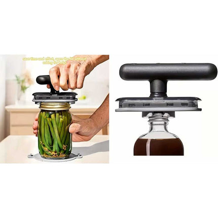 Easy-Grip Jar Opener for Effortless Lid Removal - Perfect for Weak Hands