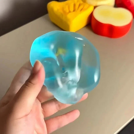 6CM Random Color Squishy Stress Relief Ball, Sensory Squeeze Fidget Toy