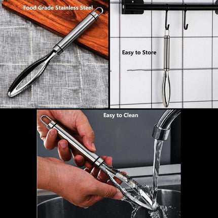 Multifunctional Kitchen Fish Scaling Tool – 304 Stainless Steel Fish Scaler