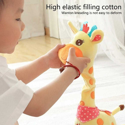 Kids' Favorite Dancing & Singing Giraffe Plush Doll – Perfect for Holidays