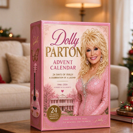 2026 Celebrity‑Style 2D Advent Calendar, 24‑Piece Collectible Acrylic Blind Box, Memorial Fan Gift