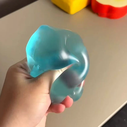 6CM Random Color Squishy Stress Relief Ball, Sensory Squeeze Fidget Toy