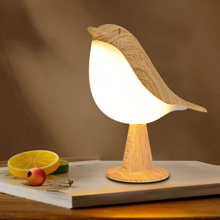 2 in 1 Bird Diffuser Lamp Cordless USB LED Table Touch Sensor Bedside Desk Light