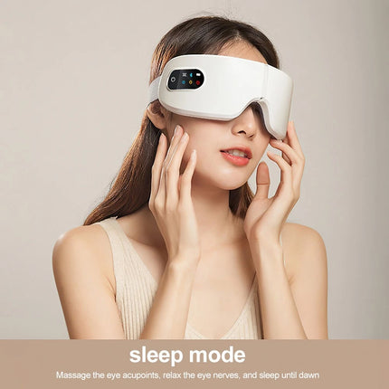 Bluetooth Music Heated Eye Massager & Eye Mask – Effective Relaxation & Eye Strain Relief