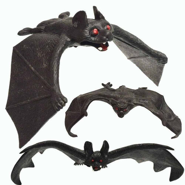 24CM Halloween Hanging Bat Decorations Party Ornament Trick Joke Gag Pendant