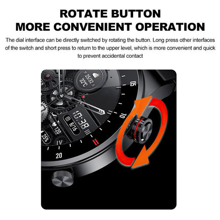 2023 Bluetooth Call Smart Watch Men Full Touch Screen Sports Watch fitbit