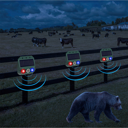 Ultrasonic Cat Dog Fox Pest Motion Sensor Repeller Scarer Deterrent Repellent