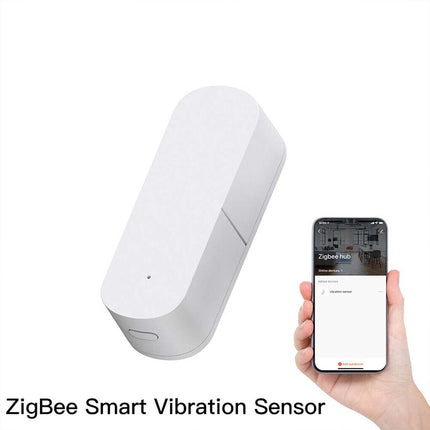 Zigbee Tuya Smart Home Door Window Vibration Sensor APP Detection Alarm Sensor