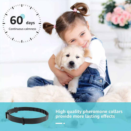 Calming Collar for Dogs/Cats 4 Packs Pet Pheromone Collars Dog Cat Calming Collar