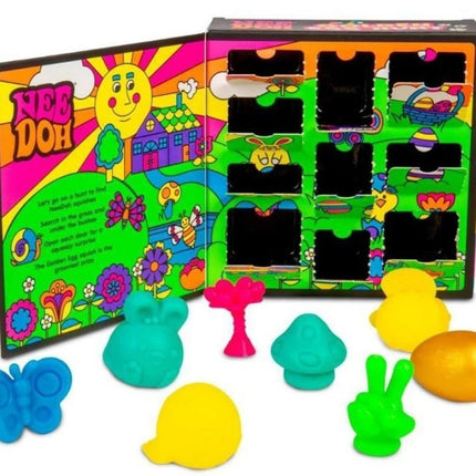 4Pcs Easter Golden Egg Squishy Toy Set 10 Surprise Collectible Squeeze Gifts