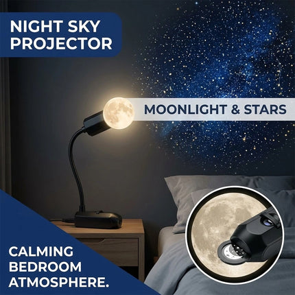 Plug‑and‑Play HD Holiday Projector, USB Powered 360° Rotating Light for Halloween & Christmas