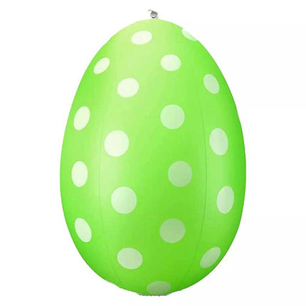 1x RandomColor  Inflatable Easter Egg & Pump Easter Inflatables Outdoor Decor