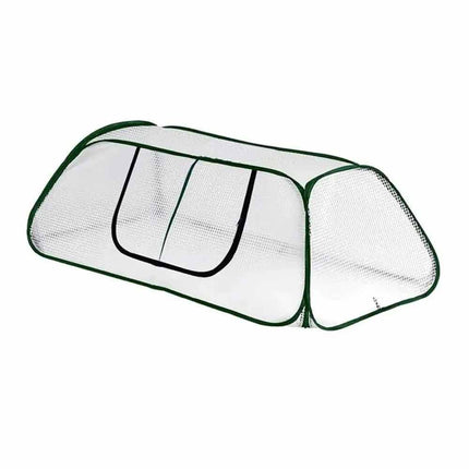Foldable Pop Up Garden Mesh Tunnel Cover with Storage Bag, Pest Net for Raised Beds Vegetables