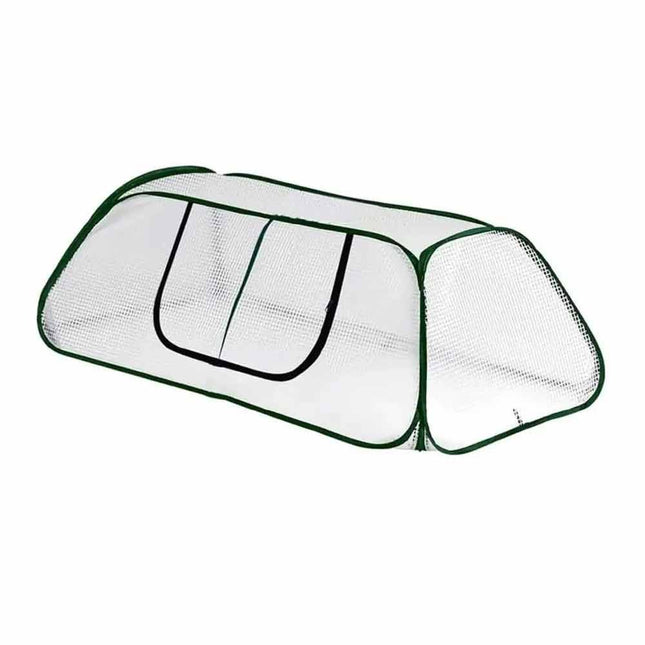 Foldable Pop Up Garden Mesh Tunnel Cover with Storage Bag, Pest Net for Raised Beds Vegetables