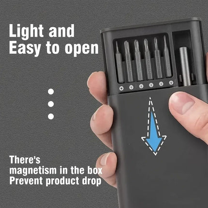 25 in 1 Precision Magnetic Screwdriver Set, Multi-Functional Repair Tool Kit for Phone Laptop PC