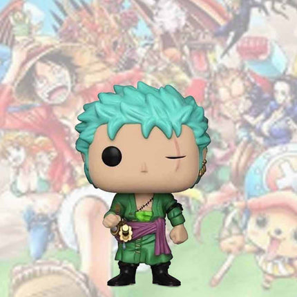 Funko POP-10CM One Piece Zoro Action Figure Model Toys For Kids Xmas Gift