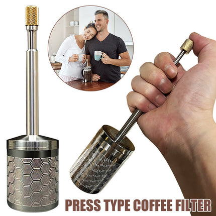 21CM coffee filter stainless steel coffee machine