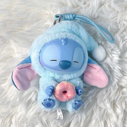 1Pc Stitch Eat Something Before Sleep Series Vinyl Figure Confirmed Blind Box