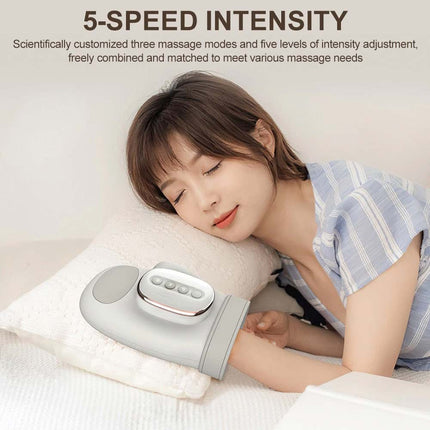 Cordless Hand Massager with Heat and Compression, for Arthritis and Carpal Tunnel Relief, Ideal for Hand Fatigue and Joint Discomfort