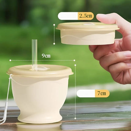 Portable Collapsible Silicone Travel Cup for Camping Outdoor Use