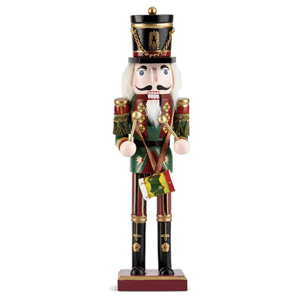 Traditional Wooden Christmas Nutcracker Figurine – Festive Xmas Decor