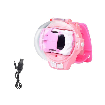 Car Toys Watch RC  Toy RC Mini Remote Control Car Watch Rechargeable Kids Gift