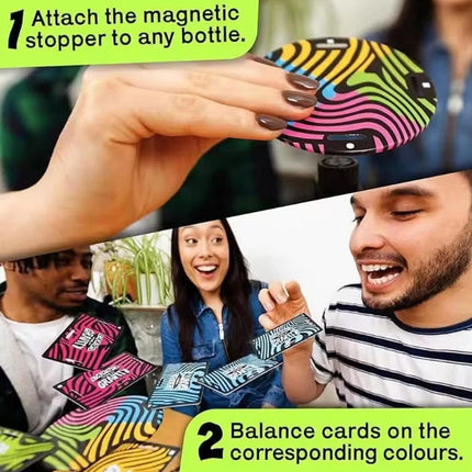 A Gravity-Defying Card Balancing Challenge for 2–8 PlayersPerfect for Family Fun