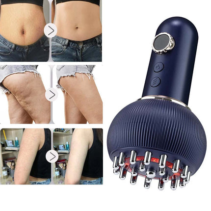 Electric Lymphatic Drainage Machine, Meridian Body Massage Brush, Microcurrent Massager