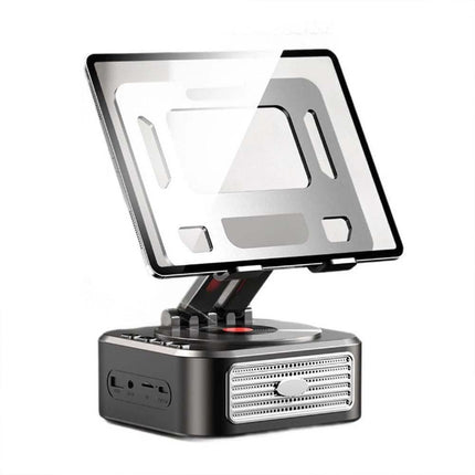 Adjustable Phone & Tablet Stand with Built-in Bluetooth Speaker