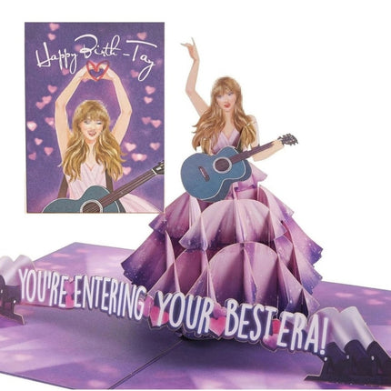 3D Taylor-Swift Birthday Card Pop-Up Popular 3D Greeting Card