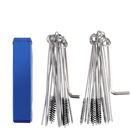 3X Carburetor Carb Jet Cleaning Tool Wire Brush Cleaner Kit For Motorcycle ATV