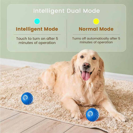 Automatic Rolling Ball Smart Cat Dog Toy Electric Pet Self-moving Kitten Game