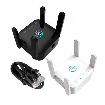 1200Mbps Dual Band WiFi Extender Wireless Network Repeater Signal Range Booster