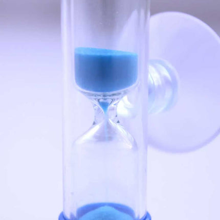 3 Min Blue Sand * No Battery Shower Timer Save Water Needed
