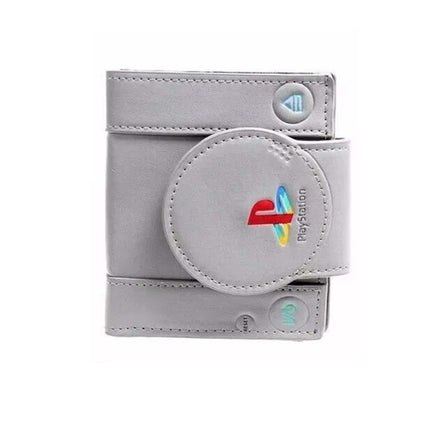 Console Shaped Double Fold Wallet Classic Gaming Style Student Wallet