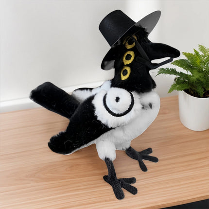 K-Pop Demon Hunters Bird Plush Three-Eyed Bird Movie Figure Plushie Toy