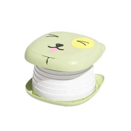 Training Potty Seat, Portable Folding Camping Toilet Chair, Travel Potty - Green