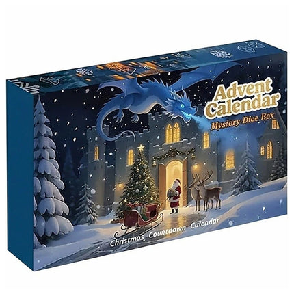 24-Day DND Dice Box Mystery Countdown Calendar – 2025 Christmas Advent Calendar 2D