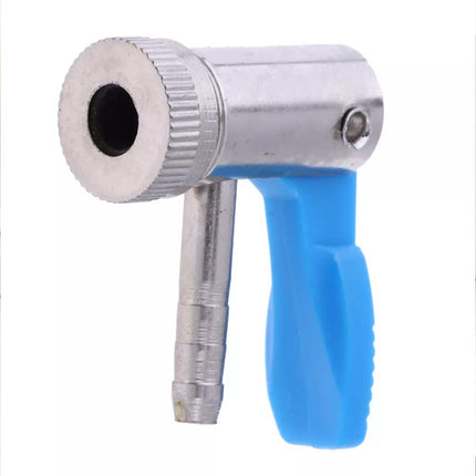 2X Schrader Valve Tyre Air Pump Inflator Valve Connector Air Pump Clip