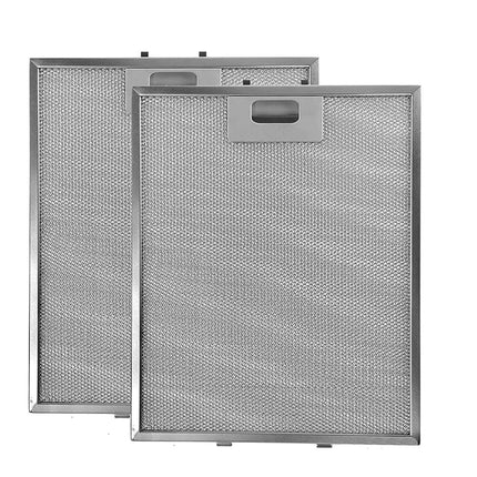 2PCS Cooker Hood Metal Mesh Grease Filter for Kitchen Extractor Fan 320x260 mm