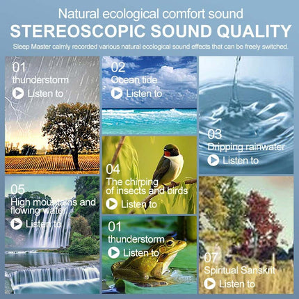 Under Pillow Bluetooth 5.2 Speaker, Rechargeable Sound Box for Travel & Sleep