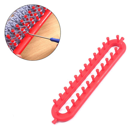 26cm DIY Scarf Loom Set – Knitting Kit with Needle for Handmade Scarves
