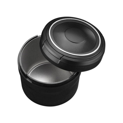 Auto Car Ashtray Cigarette Cup Ash Holder LED Lid Self Extinguishing Ash Tray