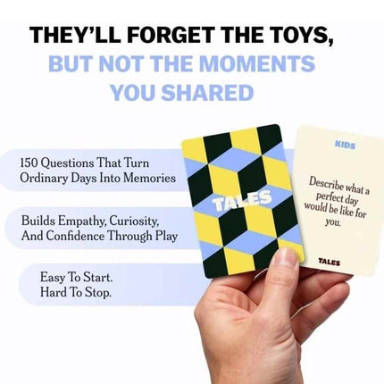 Family Chat Topic Cards 150 Pieces Interactive Party Game