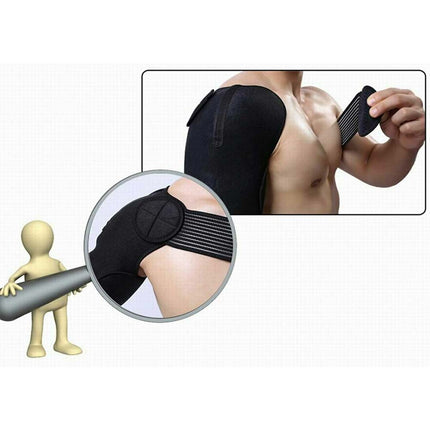 Adjustable Shoulder Brace Support Strap Compression Bandage Sports Arthritis