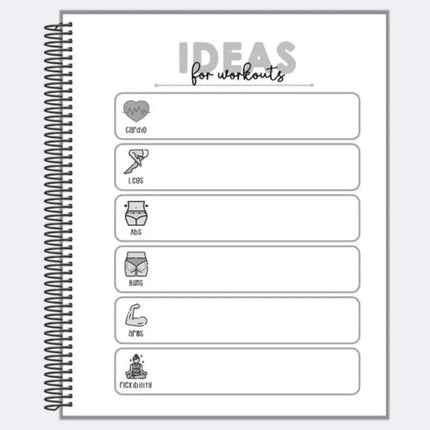 Challenge Accepted 90-Day Fitness Planner & Journal – Workout and Meal Tracker