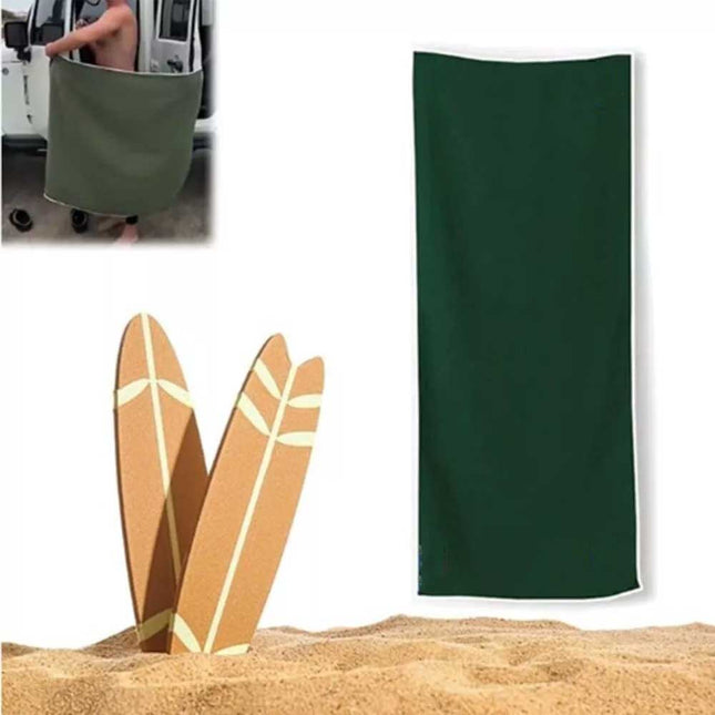 Coral Fleece Outdoor Magnetic Bath Towel Multifunctional Magnet Towels