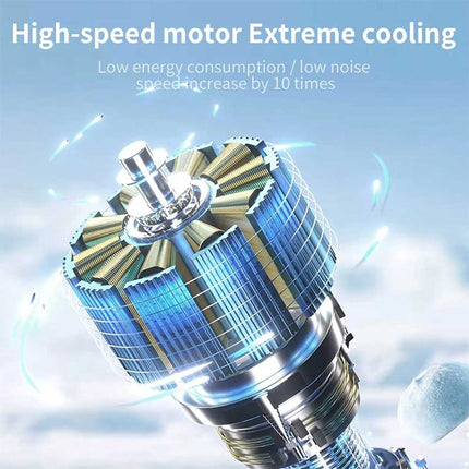 Usb Rechargeable Mini Hand-Held Fan Portable Folding Desk Fan Cooler Cooling