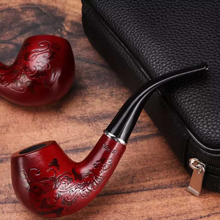 Smoking Pipe Durable Tobacco Vintage Wooden Pipes Cigar Cigarette Unique Gift